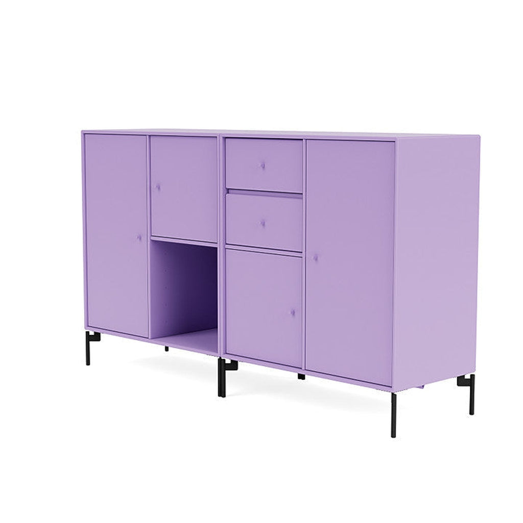 [product_category]-Montana Couple Sideboard With Legs, Iris/Black-Montana Furniture-5714322615280-00COUPLE-164-03-MON-1