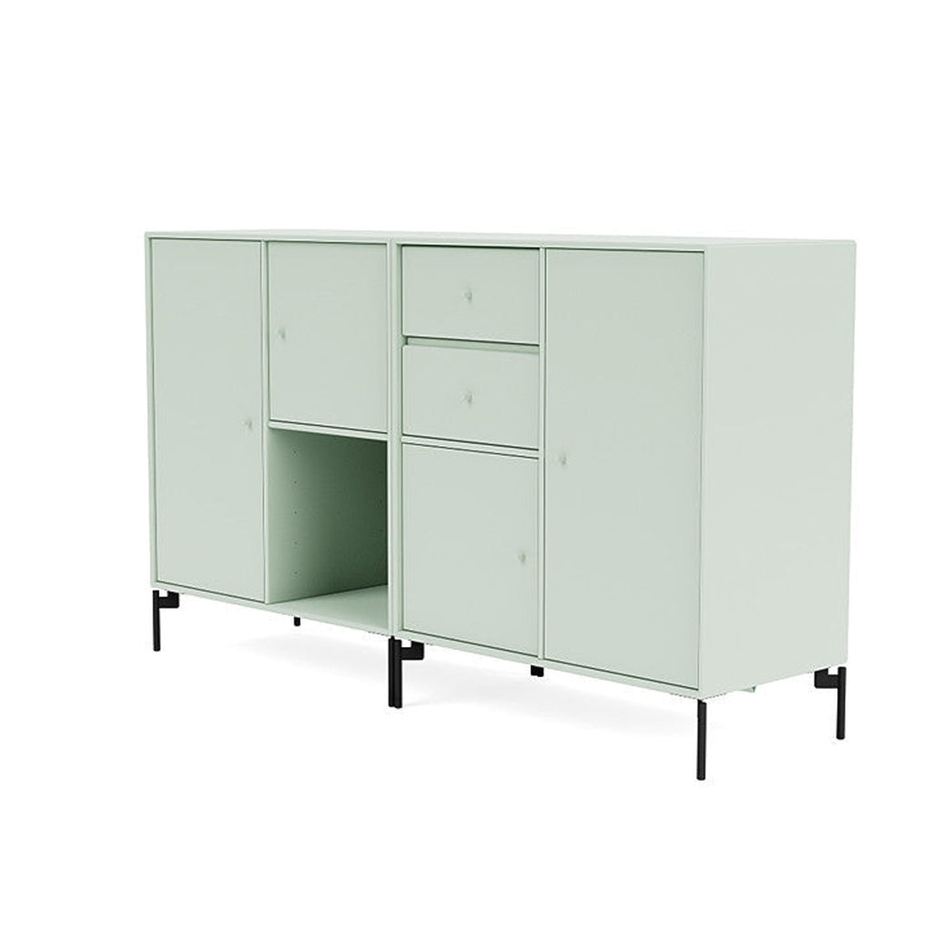 [product_category]-Montana Couple Sideboard With Legs, Mist/Black-Montana Furniture-5714322615051-00COUPLE-161-03-MON-1