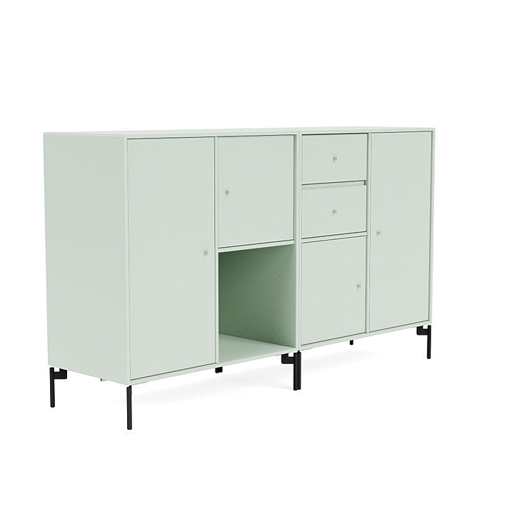 [product_category]-Montana Couple Sideboard With Legs, Mist/Black-Montana Furniture-5714322615051-00COUPLE-161-03-MON-3