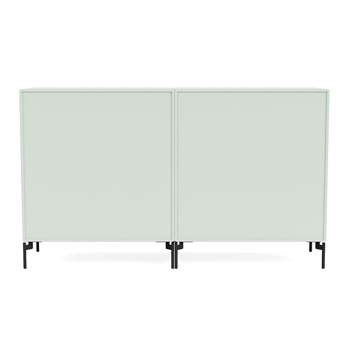 [product_category]-Montana Couple Sideboard With Legs, Mist/Black-Montana Furniture-5714322615051-00COUPLE-161-03-MON-4