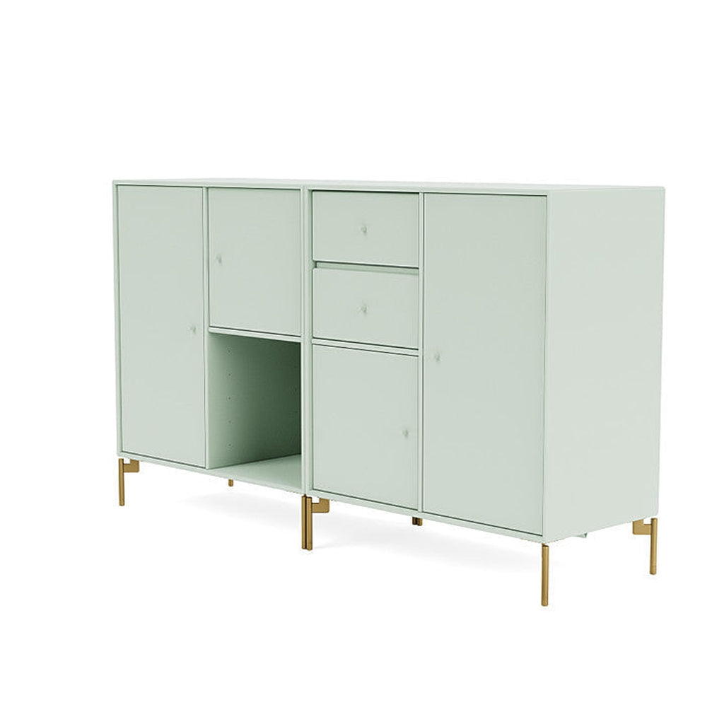[product_category]-Montana Couple Sideboard With Legs, Mist/Brass-Montana Furniture-5714322615105-00COUPLE-161-09-MON-1