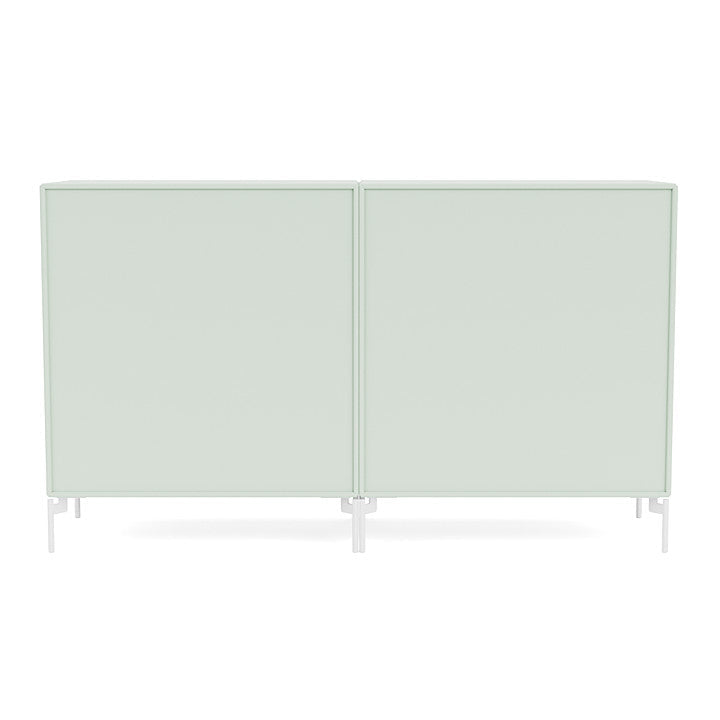 [product_category]-Montana Couple Sideboard With Legs, Mist/Snow White-Montana Furniture-5714322615044-00COUPLE-161-02-MON-4