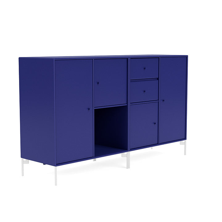[product_category]-Montana Couple Sideboard With Legs, Monarch Blue/Snow White-Montana Furniture-5714322203821-00COUPLE-135-02-MON-3