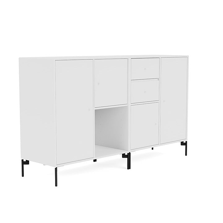 [product_category]-Montana Couple Sideboard With Legs, New White/Black-Montana Furniture-5714322203753-00COUPLE-101-03-MON-3