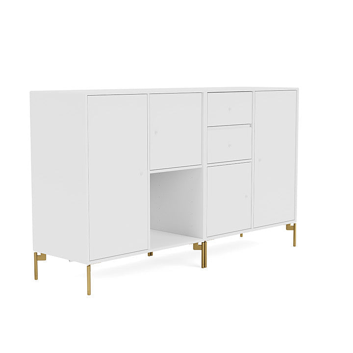 [product_category]-Montana Couple Sideboard With Legs, New White/Brass-Montana Furniture-5714322203807-00COUPLE-101-09-MON-3
