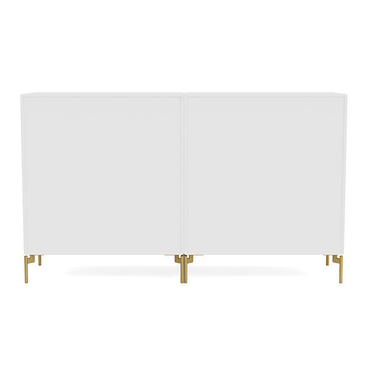 [product_category]-Montana Couple Sideboard With Legs, New White/Brass-Montana Furniture-5714322203807-00COUPLE-101-09-MON-4