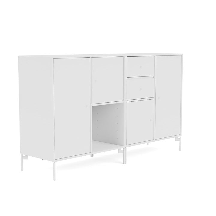 [product_category]-Montana Couple Sideboard With Legs, New White/Snow White-Montana Furniture-5714322203746-00COUPLE-101-02-MON-3