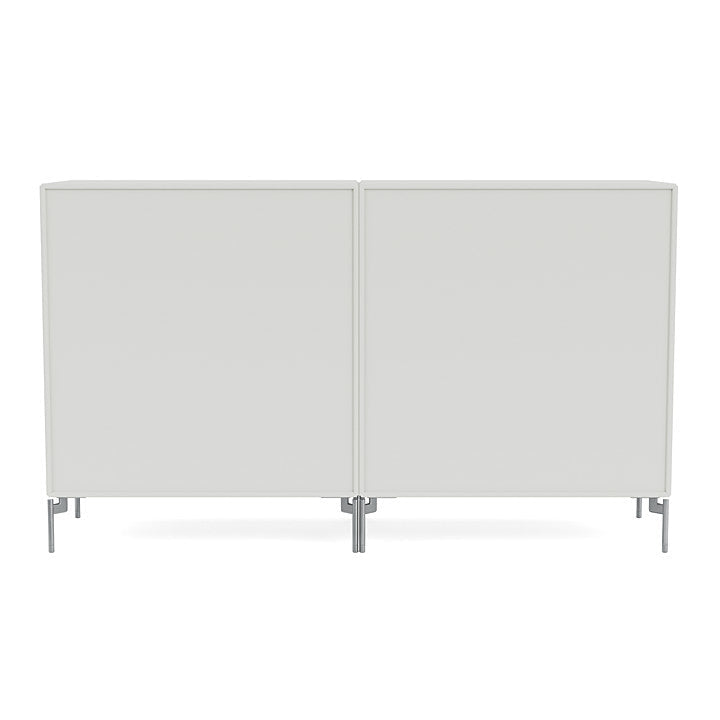 [product_category]-Montana Couple Sideboard With Legs, Nordic/Matt Chrome-Montana Furniture-5714322203654-00COUPLE-09-01-MON-4