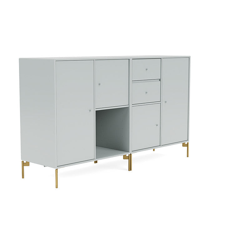 [product_category]-Montana Couple Sideboard With Legs, Oyster/Brass-Montana Furniture-5714322614702-00COUPLE-156-09-MON-3