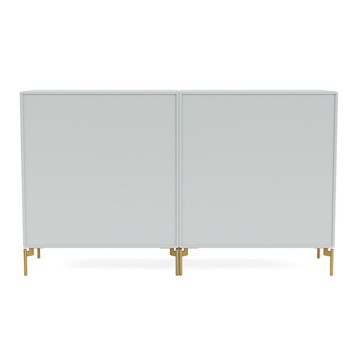 [product_category]-Montana Couple Sideboard With Legs, Oyster/Brass-Montana Furniture-5714322614702-00COUPLE-156-09-MON-4