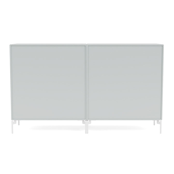 [product_category]-Montana Couple Sideboard With Legs, Oyster/Snow White-Montana Furniture-5714322614641-00COUPLE-156-02-MON-4