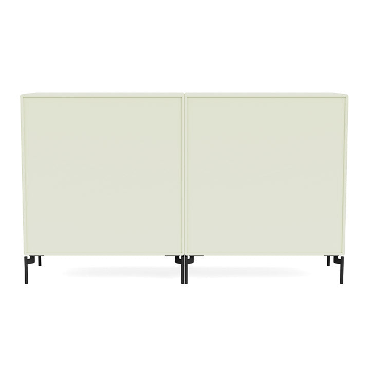 [product_category]-Montana Couple Sideboard With Legs, Pomelo/Black-Montana Furniture-5714322613538-00COUPLE-140-03-MON-4