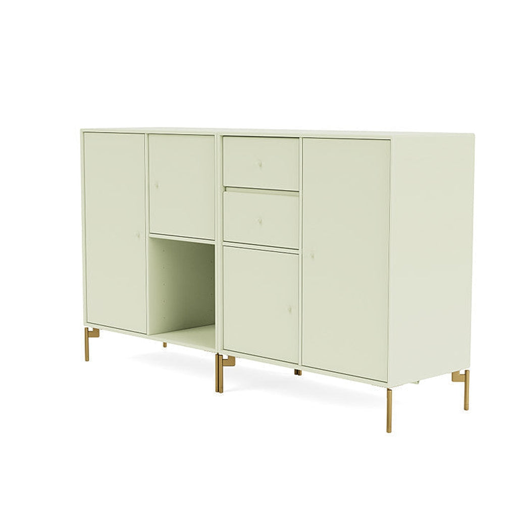 [product_category]-Montana Couple Sideboard With Legs, Pomelo/Brass-Montana Furniture-5714322613583-00COUPLE-140-09-MON-1