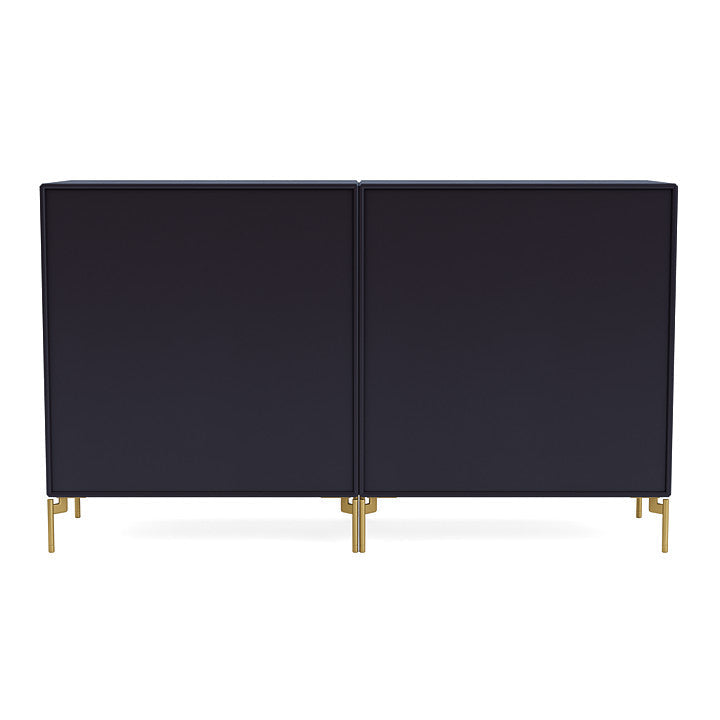 [product_category]-Montana Couple Sideboard With Legs, Shadow/Brass-Montana Furniture-5714322614146-00COUPLE-147-09-MON-4