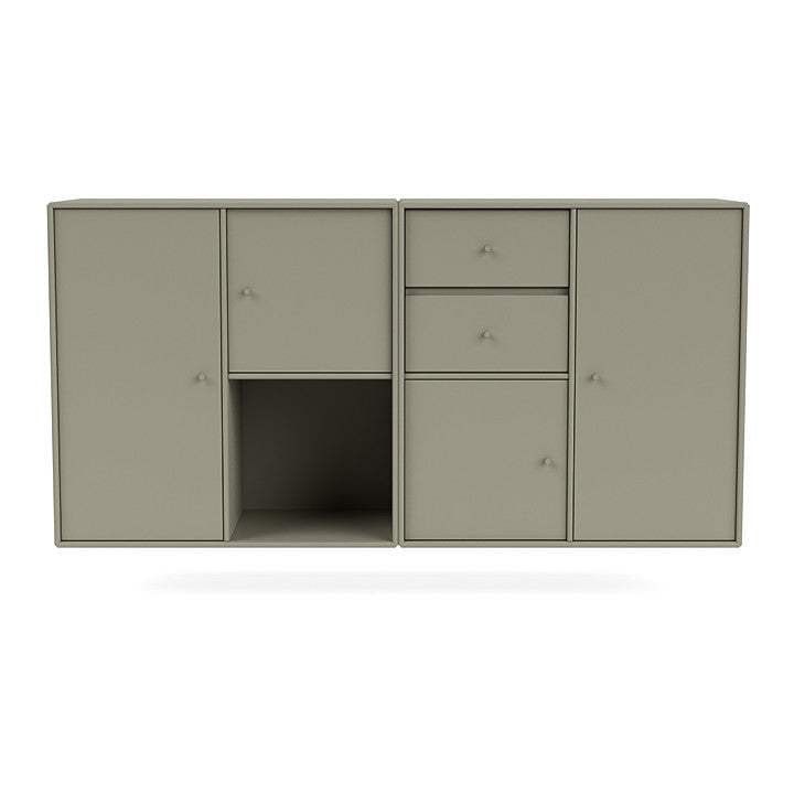 [product_category]-Montana Couple Sideboard With Suspension Rail, Fennel Green-Montana Furniture-5714322613866-00COUPLE-144-04-MON-2