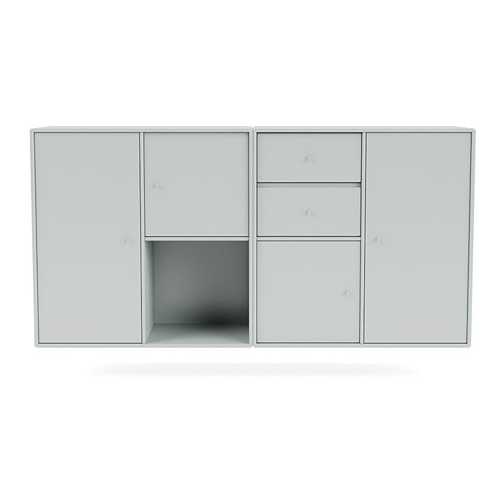 [product_category]-Montana Couple Sideboard With Suspension Rail, Oyster Grey-Montana Furniture-5714322614665-00COUPLE-156-04-MON-2