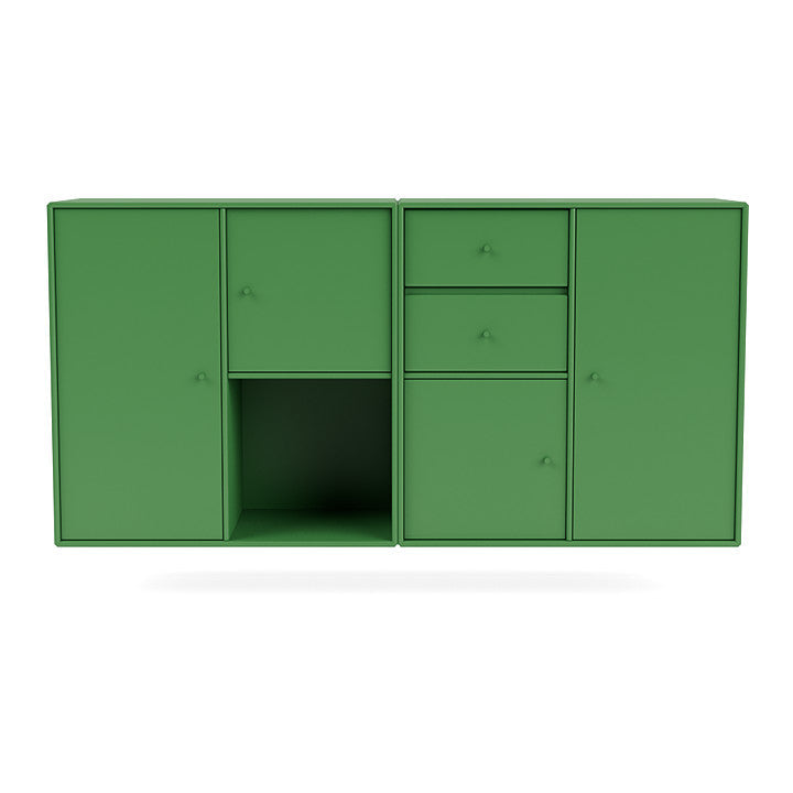 [product_category]-Montana Couple Sideboard With Suspension Rail, Parsley Green-Montana Furniture-5714322614429-00COUPLE-152-04-MON-2