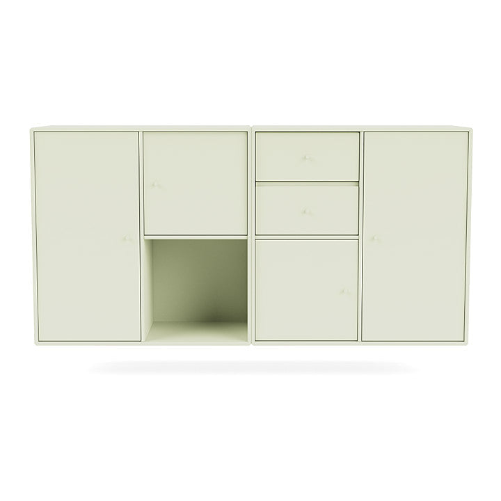 [product_category]-Montana Couple Sideboard With Suspension Rail, Pomelo Green-Montana Furniture-5714322613545-00COUPLE-140-04-MON-2