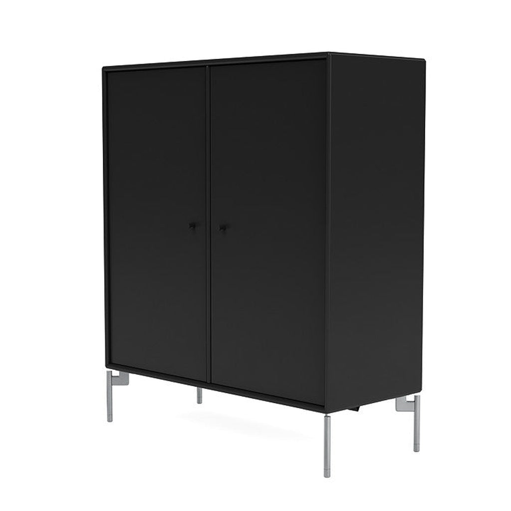 [product_category]-Montana Cover Cabinet With Legs, Black/Matt Chrome-Montana Furniture-5715288032098-000COVER-05-01-MON-1