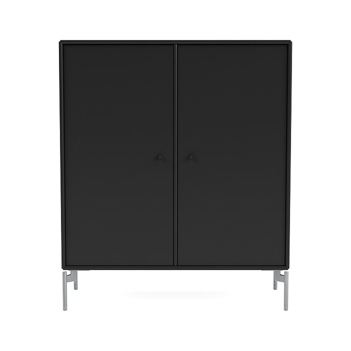 [product_category]-Montana Cover Cabinet With Legs, Black/Matt Chrome-Montana Furniture-5715288032098-000COVER-05-01-MON-2