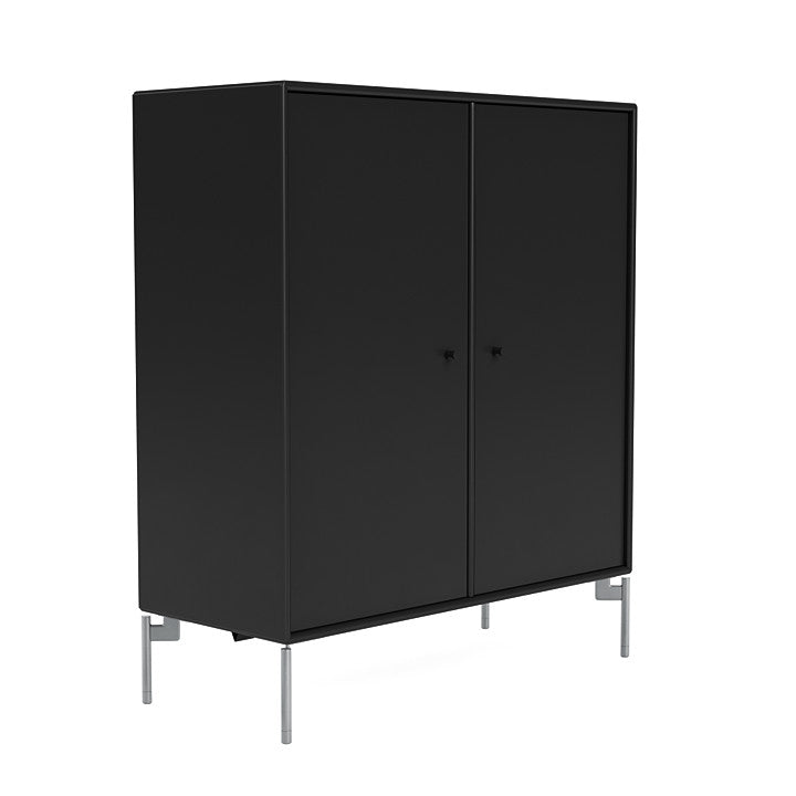 [product_category]-Montana Cover Cabinet With Legs, Black/Matt Chrome-Montana Furniture-5715288032098-000COVER-05-01-MON-3