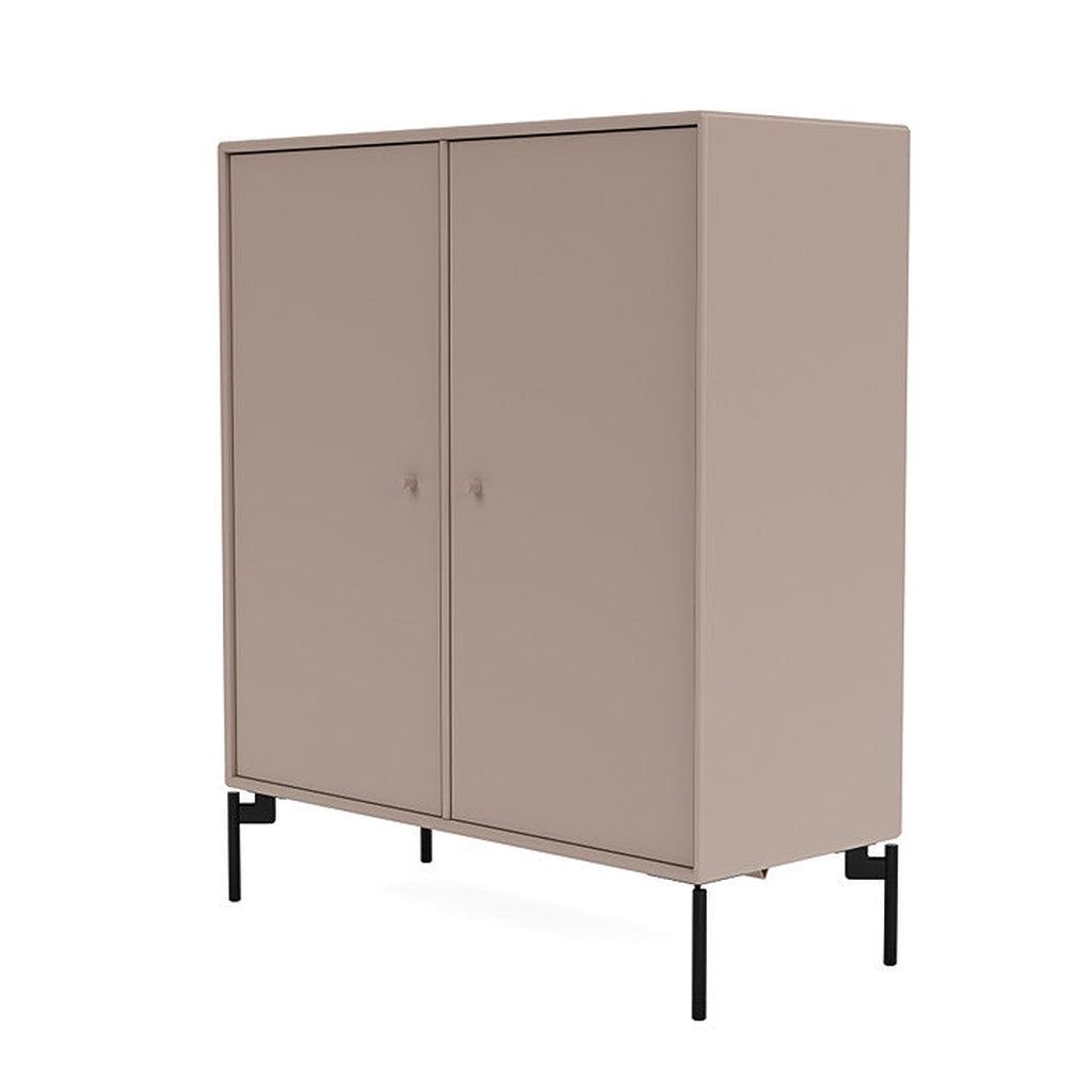 [product_category]-Montana Cover Cabinet With Legs, Mushroom Brown/Black-Montana Furniture-5714322204361-000COVER-137-03-MON-1