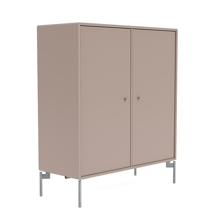 [product_category]-Montana Cover Cabinet With Legs, Mushroom Brown/Matt Chrome-Montana Furniture-5714322204347-000COVER-137-01-MON-3