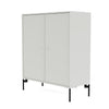 Montana Cover Cabinet With Legs, Nordic/Black