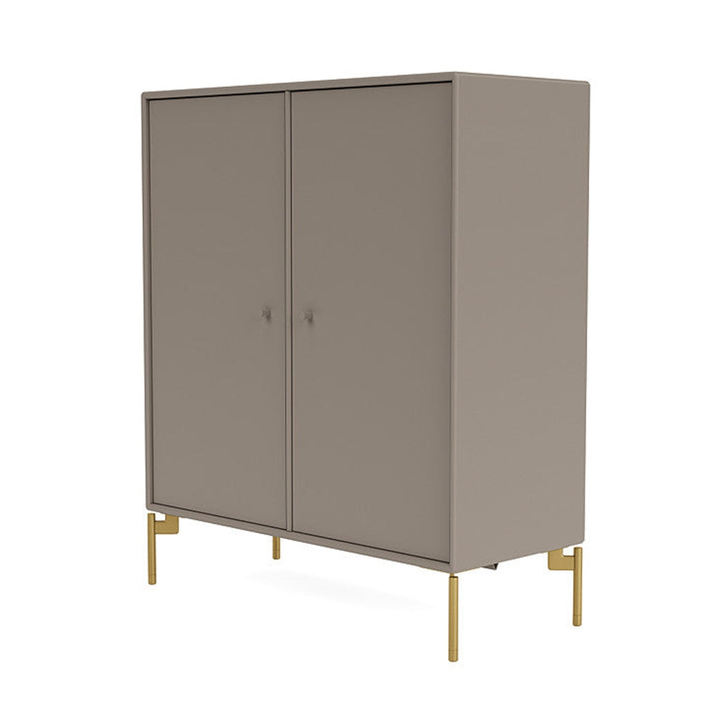 [product_category]-Montana Cover Cabinet With Legs, Truffle/Brass-Montana Furniture-5715288014285-000COVER-141-09-MON-1