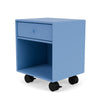 Montana Dream Nightstand With Castors Azure Blue