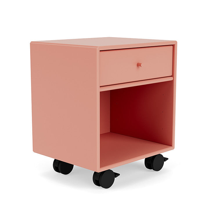 [product_category]-Montana Dream Nightstand With Castors, Rhubarb Red-Montana Furniture-5714322381055-000DREAM-151-05-MON-3