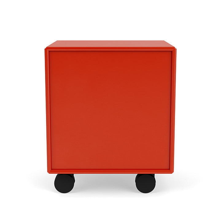 [product_category]-Montana Dream Nightstand With Castors, Rosehip Red-Montana Furniture-5714322380676-000DREAM-145-05-MON-4
