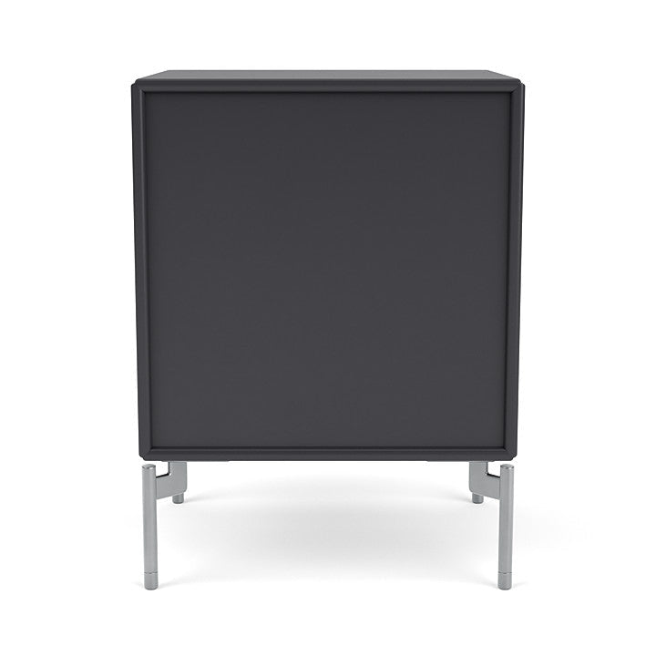 [product_category]-Montana Dream Nightstand With Legs, Anthracite/Matt Chrome-Montana Furniture-5714322010849-000DREAM-04-01-MON-4
