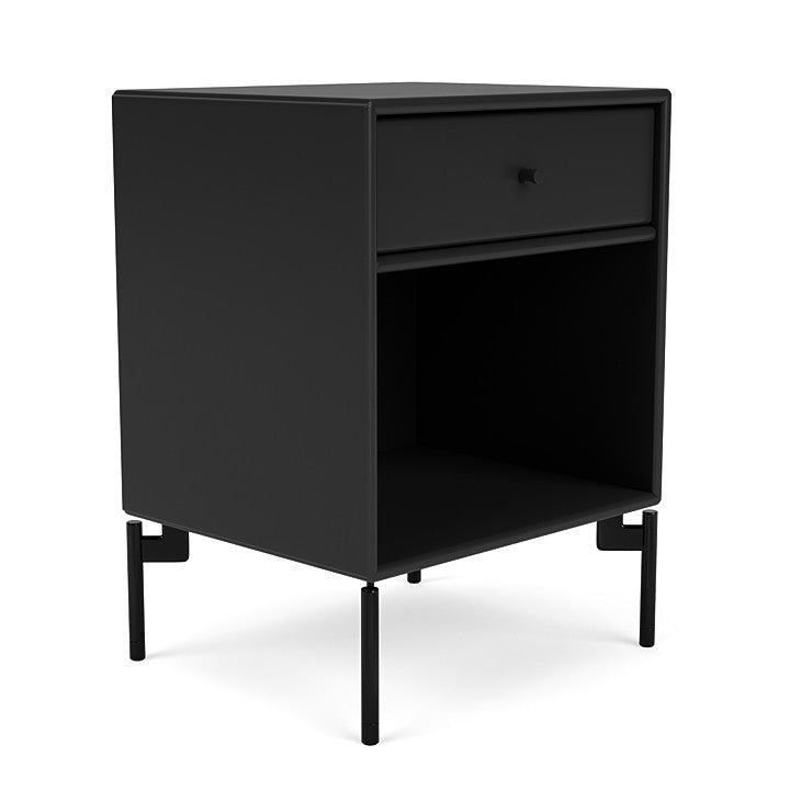 [product_category]-Montana Dream Nightstand With Legs, Black/Black-Montana Furniture-5714322309097-000DREAM-05-03-MON-3