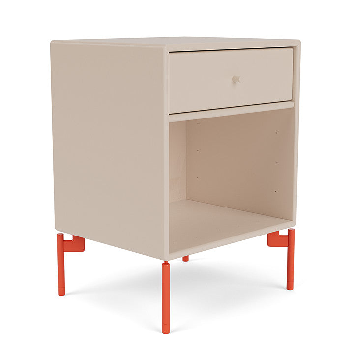 [product_category]-Montana Dream Nightstand With Legs, Clay/Rosehip-Montana Furniture-5715288345846-000DREAM-168-11-MON-3