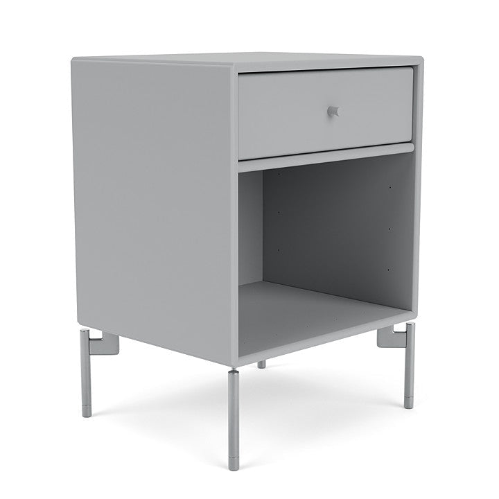 [product_category]-Montana Dream Nightstand With Legs, Fjord/Matt Chrome-Montana Furniture-5714322010832-000DREAM-02-01-MON-3