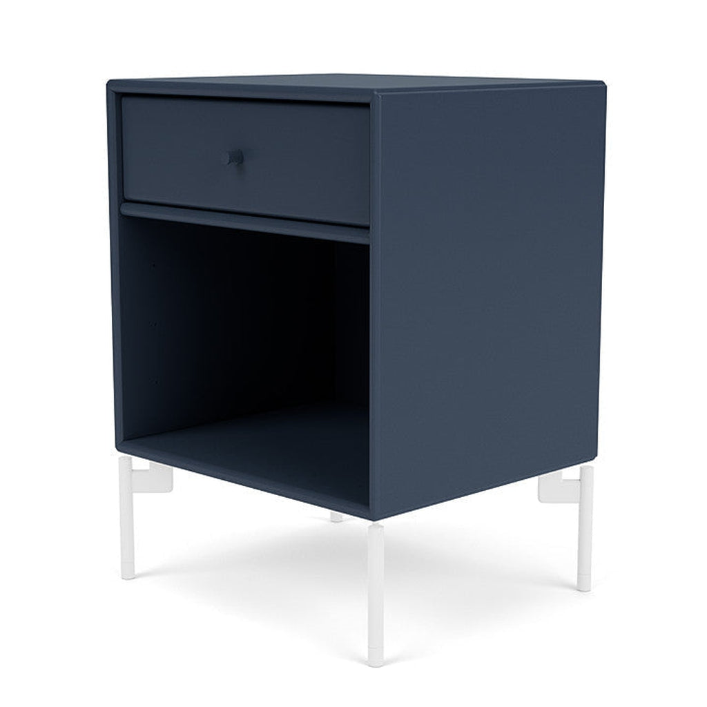 [product_category]-Montana Dream Nightstand With Legs, Juniper/Snow White-Montana Furniture-5714322380126-000DREAM-138-02-MON-1