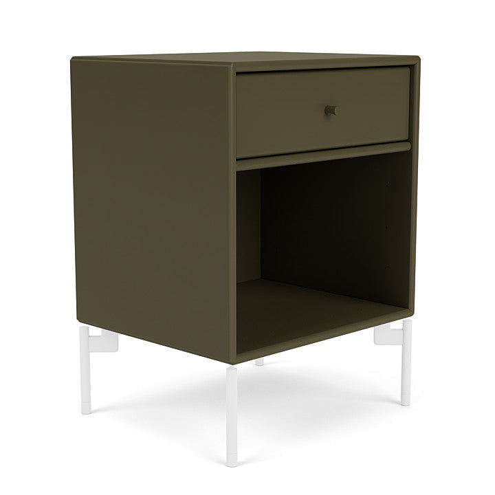 [product_category]-Montana Dream Nightstand With Legs, Oregano/Snow White-Montana Furniture-5714322380195-000DREAM-139-02-MON-3