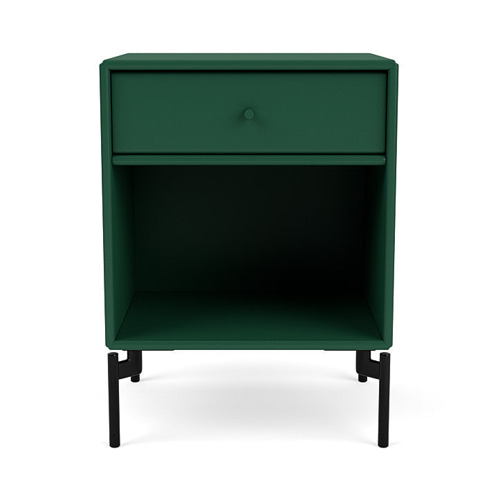 [product_category]-Montana Dream Nightstand With Legs, Pine/Black-Montana Furniture-5714322380072-000DREAM-136-03-MON-2