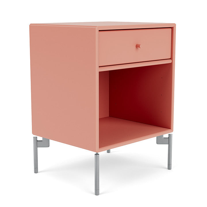 [product_category]-Montana Dream Nightstand With Legs, Rhubarb/Matt Chrome-Montana Furniture-5714322339100-000DREAM-151-01-MON-3