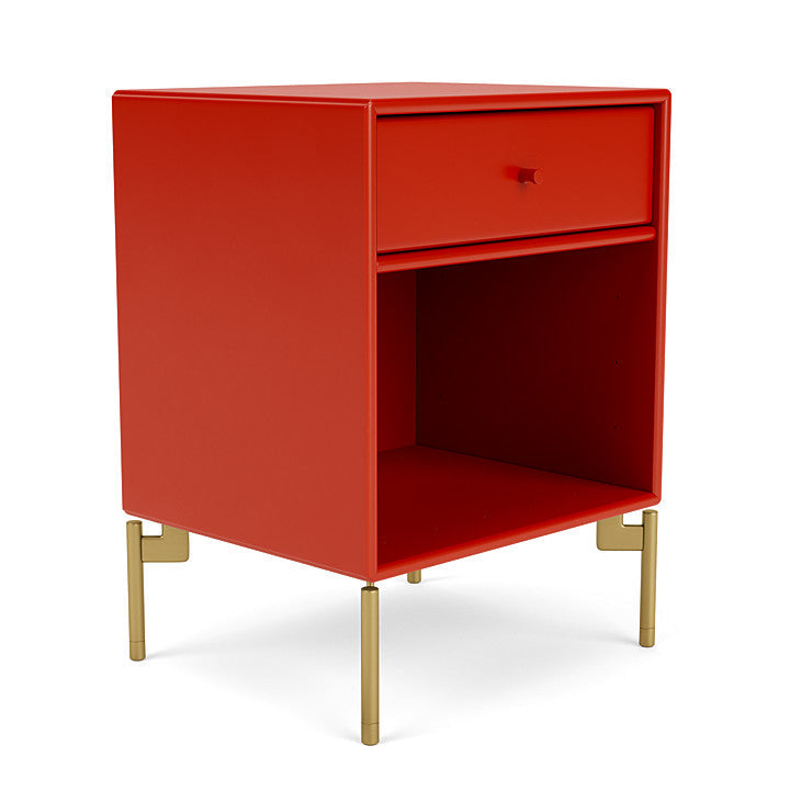 [product_category]-Montana Dream Nightstand With Legs, Rosehip/Brass-Montana Furniture-5714322380706-000DREAM-145-09-MON-3