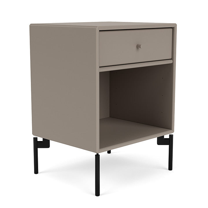 [product_category]-Montana Dream Nightstand With Legs, Truffle/Black-Montana Furniture-5714322380355-000DREAM-141-03-MON-3