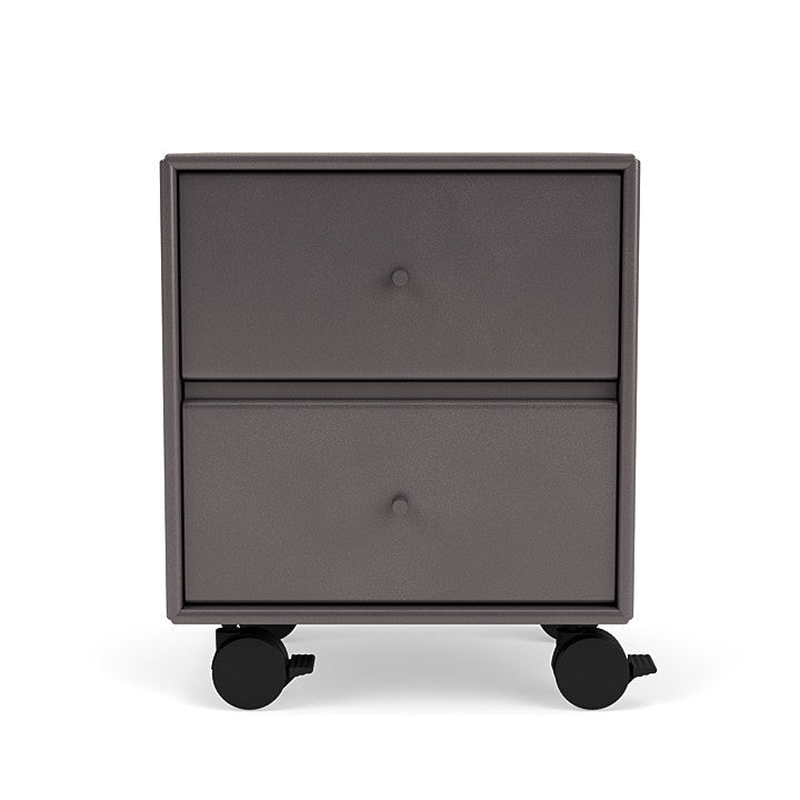 [product_category]-Montana Drift Drawer Module With Castors, Coffee Brown-Montana Furniture-5714322384766-000DRIFT-35-05-MON-2