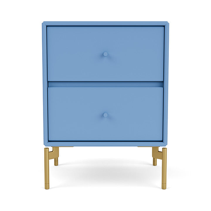 [product_category]-Montana Drift Drawer Module With Legs, Azure Blue/Brass-Montana Furniture-5714322383844-000DRIFT-154-09-MON-2