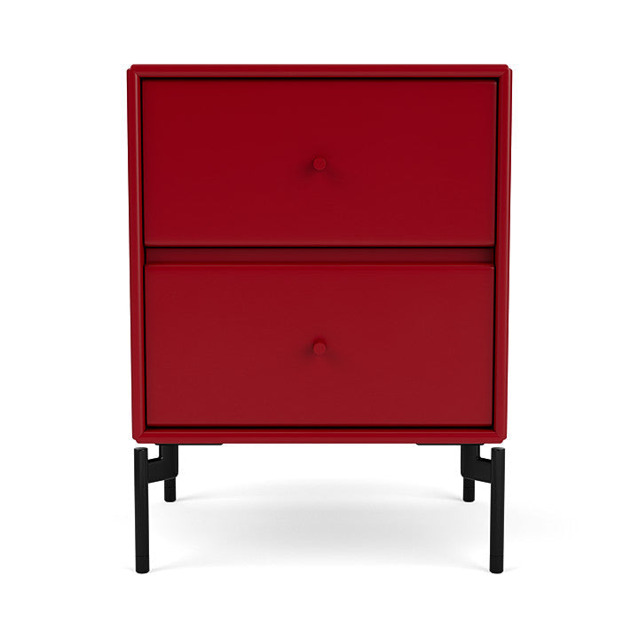 [product_category]-Montana Drift Drawer Module With Legs, Beetroot/Black-Montana Furniture-5714322384667-000DRIFT-165-03-MON-2