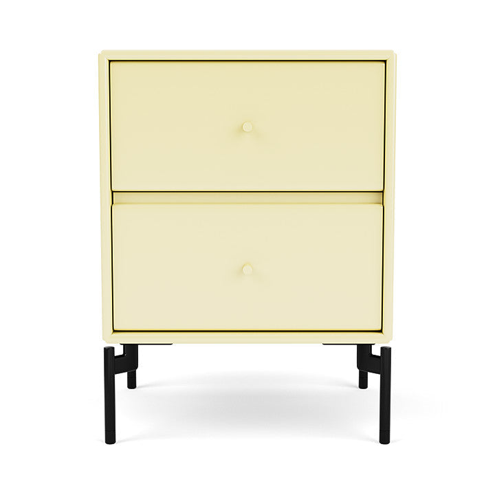 [product_category]-Montana Drift Drawer Module With Legs, Camomile/Black-Montana Furniture-5714322384186-000DRIFT-159-03-MON-2