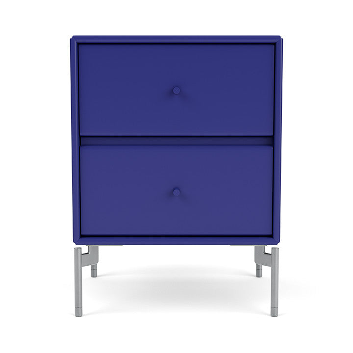 [product_category]-Montana Drift Drawer Module With Legs, Monarch Blue/Matt Chrome-Montana Furniture-5714322205658-000DRIFT-135-01-MON-2