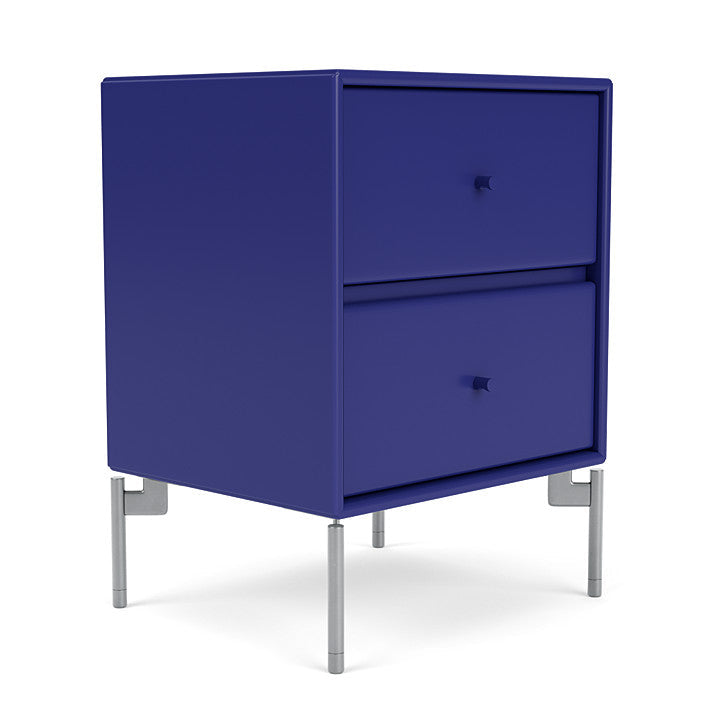 [product_category]-Montana Drift Drawer Module With Legs, Monarch Blue/Matt Chrome-Montana Furniture-5714322205658-000DRIFT-135-01-MON-3