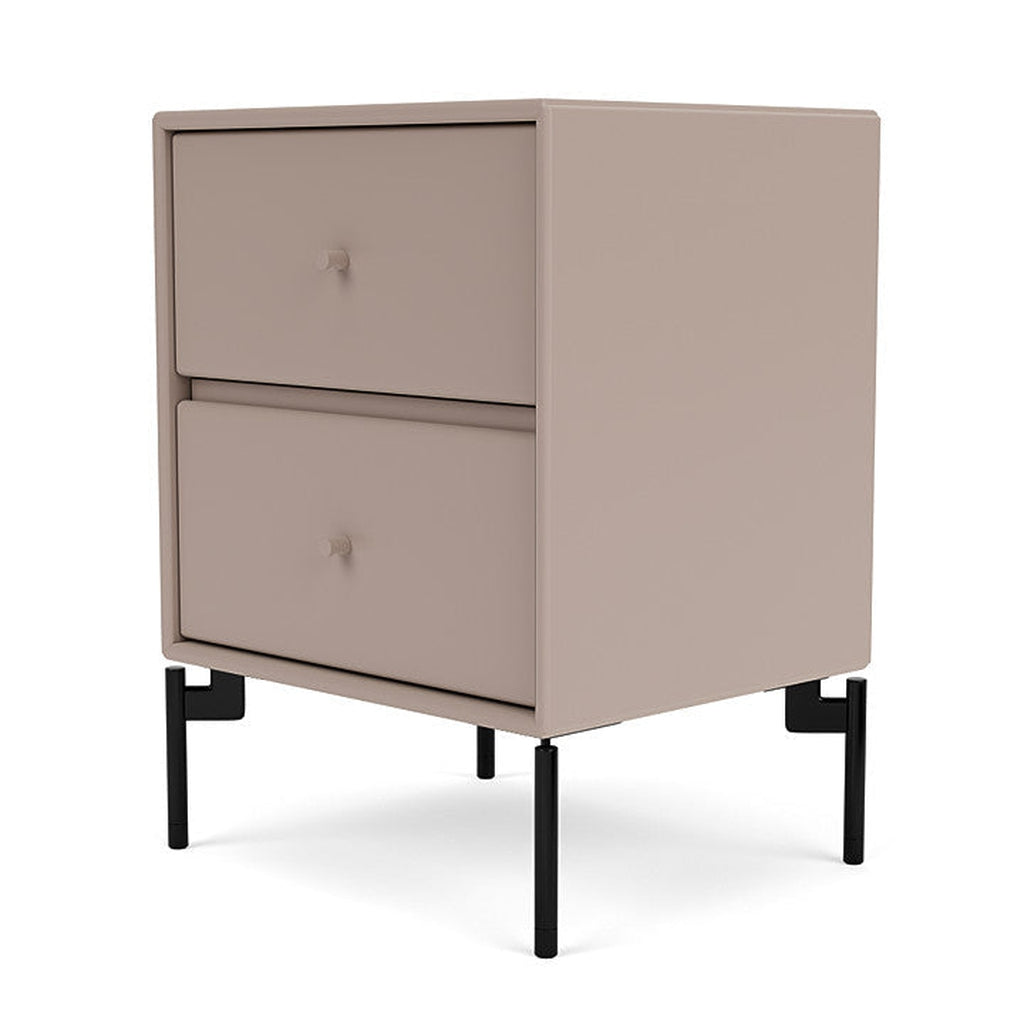 [product_category]-Montana Drift Drawer Module With Legs, Mushroom Brown/Black-Montana Furniture-5714322205757-000DRIFT-137-03-MON-1