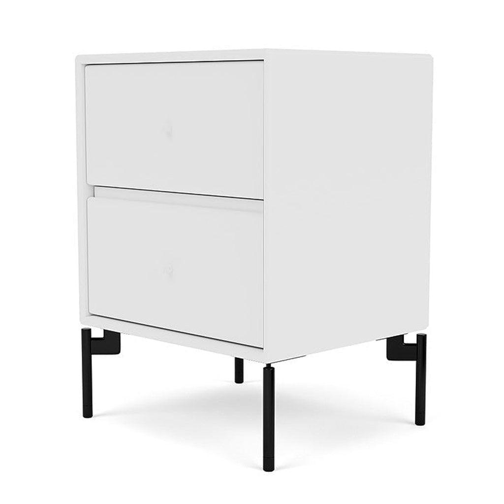 [product_category]-Montana Drift Drawer Module With Legs, New White/Black-Montana Furniture-5714322205597-000DRIFT-101-03-MON-1